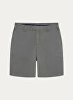 Haki Erkek Normal Bel Slim Fit Şort HM801315