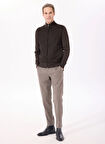 Hackett Normal Bel Normal Paça Slim Fit Kahve Erkek Pantolon HM212660