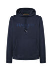 Hackett Kapüşon Yaka Koyu Lacivert Erkek Sweatshırt HM581289