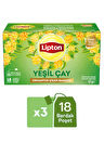Lipton Osmantus Çiçek Bahçesi Aromalı Yeşil Çay 18li x 3 Adet