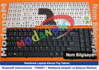 Packard Bell MX52 Klavye Türkçe Siyah