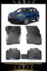 Ford Edge 2016 Model Araca Özel 3d Havuzlu Paspas