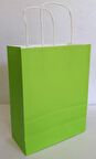 KRAFT KAĞIT ÇANTA AÇIK YEŞİL 18CM X 24CM - 1 ADET