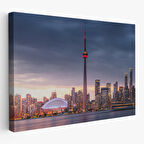 Kanada Toronto Manzarası Kanvas Tablo-5079