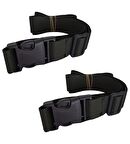 Haki Yeşil Valiz Bavul Emniyet Kemeri 2 Adet En 4cm