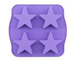SİLİCOLİFE 4'LÜ YILDIZ KEK KALIBI 