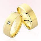 Harem Altın Sarı Altın Alyans 5104