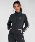UMBRO Modal Kumaş Kadın Siyah Fermuarlı Spor Sweatshirt VC0064