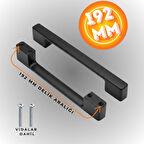Köprü Kulp Dolap Çekmece Kulbu Metal Kulp 192 MM