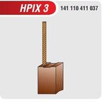 MEGA HPIX3 12V DİREKSİYON KÖMÜRÜ CITROEN SAXO PEUGEOT 106 RENAULT KANGO 5,45X12,2X22