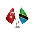 Tanzanya İkili Masa Bayrağı