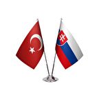 Slovakya İkili Masa Bayrağı