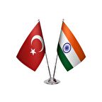 Hindistan İkili Masa Bayrağı