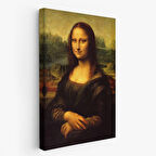Leonardo da Vinci'nin Ünlü Eseri Mona Lisa Kanvas Tablosu-5126