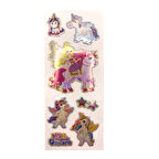 Sticker Kabartmalı Stiker Defter, Planlayıcı Etiket Unicorn (cb464) 16x7 cm