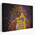 Kobe Bryant Los Angeles Lakers Kanvas Tablo / Black Mamba-5151