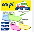 CARPİ MİKROFİBER CAM BEZİ BAKLAVA DESEN 50X70