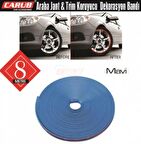 CARUB JANT KENARI FİTİL ŞERİT MAVİ 8 METRE