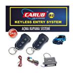 CARUB B2 Açma Kapama 24V S.Çıkışlı Siyah Oval