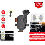 Araç İçi Ayarlanabilir Havalandırma Uyumlu Telefon Tutucu – 360° Dönebilen BR5901977