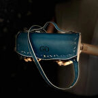 Hakiki Deri, El Yapımı Kadın Çanta, Kadın Cüzdan Larissa v35