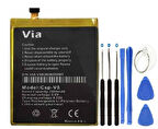 CASPER VİA V5 PİL BATARYA VE TAMİR SETİ