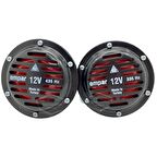 Empar Hella Tip Süper Tone Küçük Kafa Korna Seti 12 Volt 2 Adet