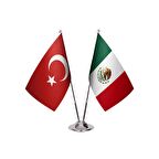 Meksika İkili Masa Bayrağı