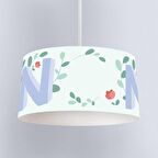 Harf Serisi Dijital Baskılı Sarkıt Avize Model 005