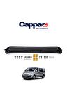 Opel Vivaro Ön Cam Güneşliği Siperlik Vizör Şapka Terek Akrilik (ABS) Piano Black 2001-2013