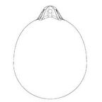 OCEAN USTURMAÇA, balon, R2, 38x50cm, kırmızı/mavi