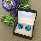 Mardin Süryani Nazar Boncuğu Kol Düğmesi