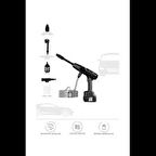 Akülü Şarjlı Yüksek Basınçlı Oto Araba Bahçe Yıkama,temizleme Su Sı