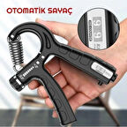 Sayaçlı El Yayı 60 Kg - 5 Kg Ayarlanabilir Bilek Güçlendirici El Yayı GYM Spor Kas Egzersiz Aleti 2 Adet