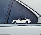 Accord sedan Kelebek Cam Oto Sticker 17 CM 2 Adet