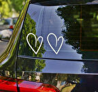 Kalp Stickeri 2 Adet