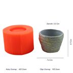 Beton Saksı Silikon Kalıp - 165