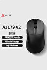 Aj179v2 3 Modlu(KABLOLU-WİRELESS-BLUETOOTH) 1000hz 1200 Dpı-paw 3311 Optik Sensör Gaming Mouse