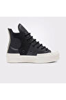 Chuck 70 Plus Mixed Material Unisex Siyah Sneaker