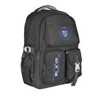 Relaxion Su Geçirmez Çok Gözlü Okul Sırt Çantası Gri 2058