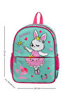 Waddell Mint Yeşili Tavşan Desenli Anaokulu Kreş Sırt Çantası 24107