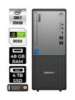 Lenovo ThinkCentre Neo 50T G5 i7 13700 48GB 4TB SSD RTX3050/6GB FDOS Masaüstü Bilgisayar &PER4 USB