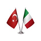 İtalya İkili Masa Bayrağı
