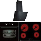 Teka Ankastre Set Siyah (Hak 627 Bk+Tz 6415+Atv 60 bk)