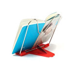 Portatif Ayarlanabilir Metal Kitap Okuma Standı Aparatı Aleti (5250)