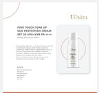Lovena de Paris Pink Touch Tone Up Sun Protection Cream pembe güneş kremi 50 SPF 50 ml