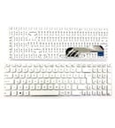 Asus F540SC Klavye Beyaz