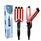 PROF.SERAMİK 3LÜ SU DALGASI SAÇ MAŞASI - ŞEKİLLENDİRİCİ (5256)