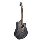 Akustik Gitar Segovıa Otantik Siyah SGA41SL