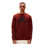 Badbear Logo Crewneck Sweatshirt Kahve-Siyah